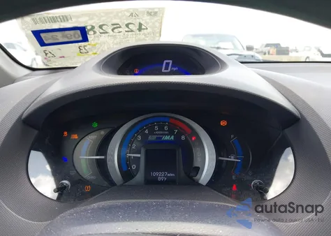 2010 Honda Insight Ex из США, поврежденный, VIN JHMZE2H73AS003517